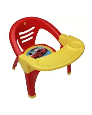 Sukhson India Small Baby Chair with Whistle Sound Removable Front Food and Safety Tray (Multi)