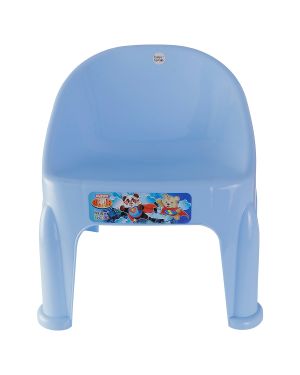 Sukhson India baby_bunny_chair_Blue Plastic Chair (Finish Color – Blue, Pre-assembled)