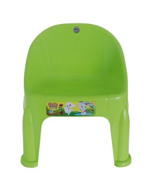 Sukhson India baby_bunny_chair_Green Plastic Chair (Finish Color – Green, Pre-assembled)