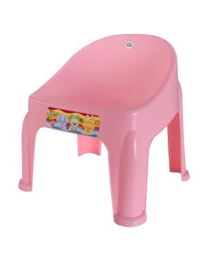 Sukhson India baby_bunny_chair_Pink Plastic Chair (Finish Color – Pink, Pre-assembled)