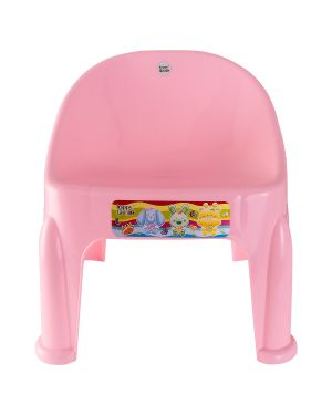 Sukhson India baby_bunny_chair_Pink Plastic Chair (Finish Color – Pink, Pre-assembled)