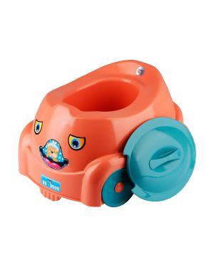 Sukhson India Car Potty Toilet Trainer Seat/Chair with Removable Tray for Toddler Boys Girls Potty Seat (Orange)