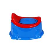 Sukhson India Apple Baby Potty Training Seat- Chair for Kids-Infant Potty Toilet Chair with Removable Tray for Babies|Potty Chair Cum Seat Potty Seat for Kids (Blue)