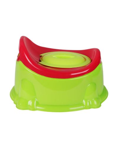 Sukhson India Apple Baby Potty Training Seat- Chair for Kids-Infant Potty Toilet Chair with Removable Tray for Babies|Potty Chair Cum Seat Potty Seat for Kids (Green)