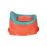 Sukhson India Apple Baby Potty Training Seat- Chair for Kids-Infant Potty Toilet Chair with Removable Tray for Babies|Potty Chair Cum Seat Potty Seat for Kids (Orange)
