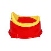 Sukhson India Apple Baby Potty Training Seat- Chair for Kids-Infant Potty Toilet Chair with Removable Tray for Babies|Potty Chair Cum Seat Potty Seat for Kids (Red)