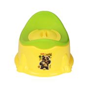 Sukhson India Apple Baby Potty Training Seat- Chair for Kids-Infant Potty Toilet Chair with Removable Tray for Babies|Potty Chair Cum Seat Potty Seat for Kids (Yellow)