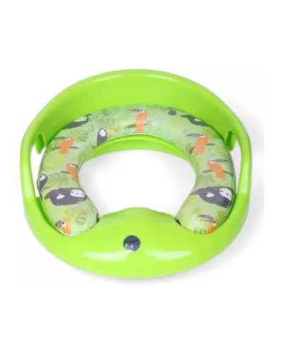 Sukhson India Soft Cushioned Potty training Seat Potty Seat (Green)