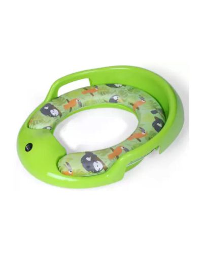 Sukhson India Soft Cushioned Potty training Seat Potty Seat (Green)