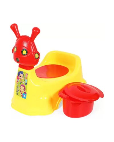 Sukhson India E-1 Baby Potty Training Seat- Chair for Kids-Infant Potty Toilet Chair with Removable Tray for Babies | Potty Chair Cum Seat Potty Seat for Kids (Yellow) Potty Seat (Yellow)