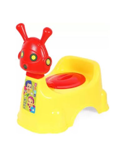 Sukhson India E-1 Baby Potty Training Seat- Chair for Kids-Infant Potty Toilet Chair with Removable Tray for Babies | Potty Chair Cum Seat Potty Seat for Kids (Yellow) Potty Seat (Yellow)