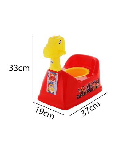 Sukhson India Potty Training Seat – Red Colour Potty Seat (Red)