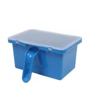 Sukhson India Plastic Spice Container  – 500 ml (Blue)