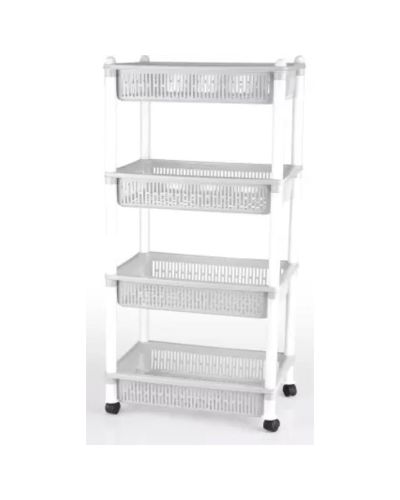 Sukhson India Plastic Wall Shelf (Number of Shelves – 4, Multicolor)