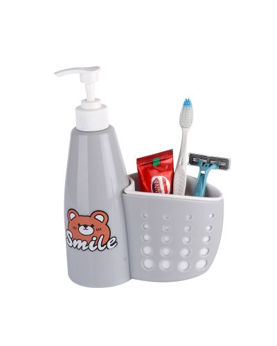 Sukhson India Form Buddy Liquid Gel Soap Dispenser – Grey