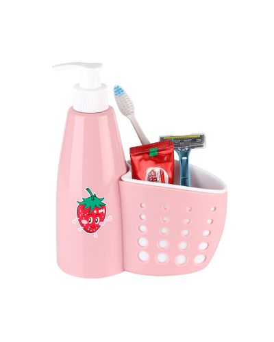 Sukhson India Form Buddy Liquid Gel Soap Dispenser – Pink